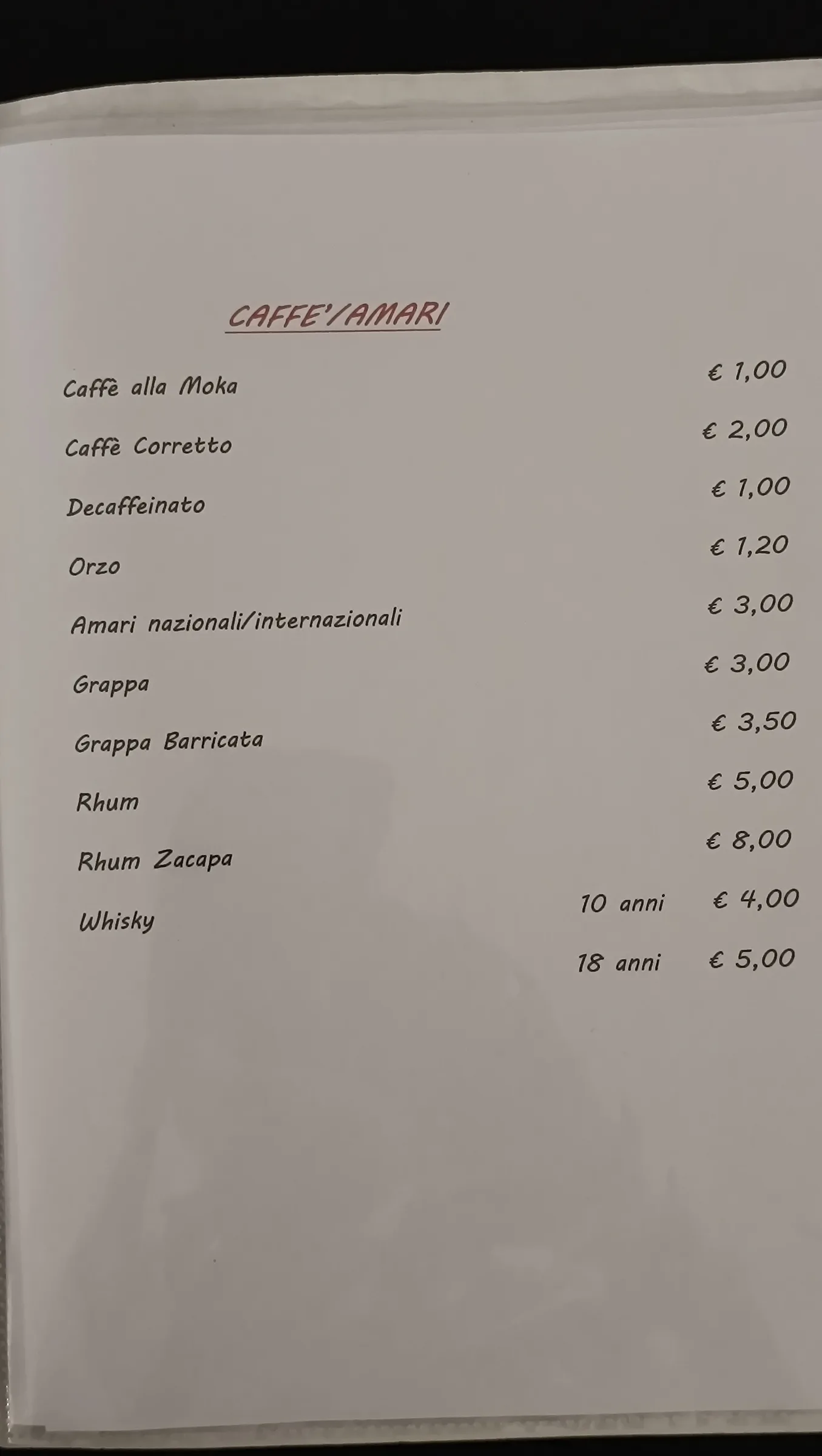 Menu Le Clochard, pagina 13
